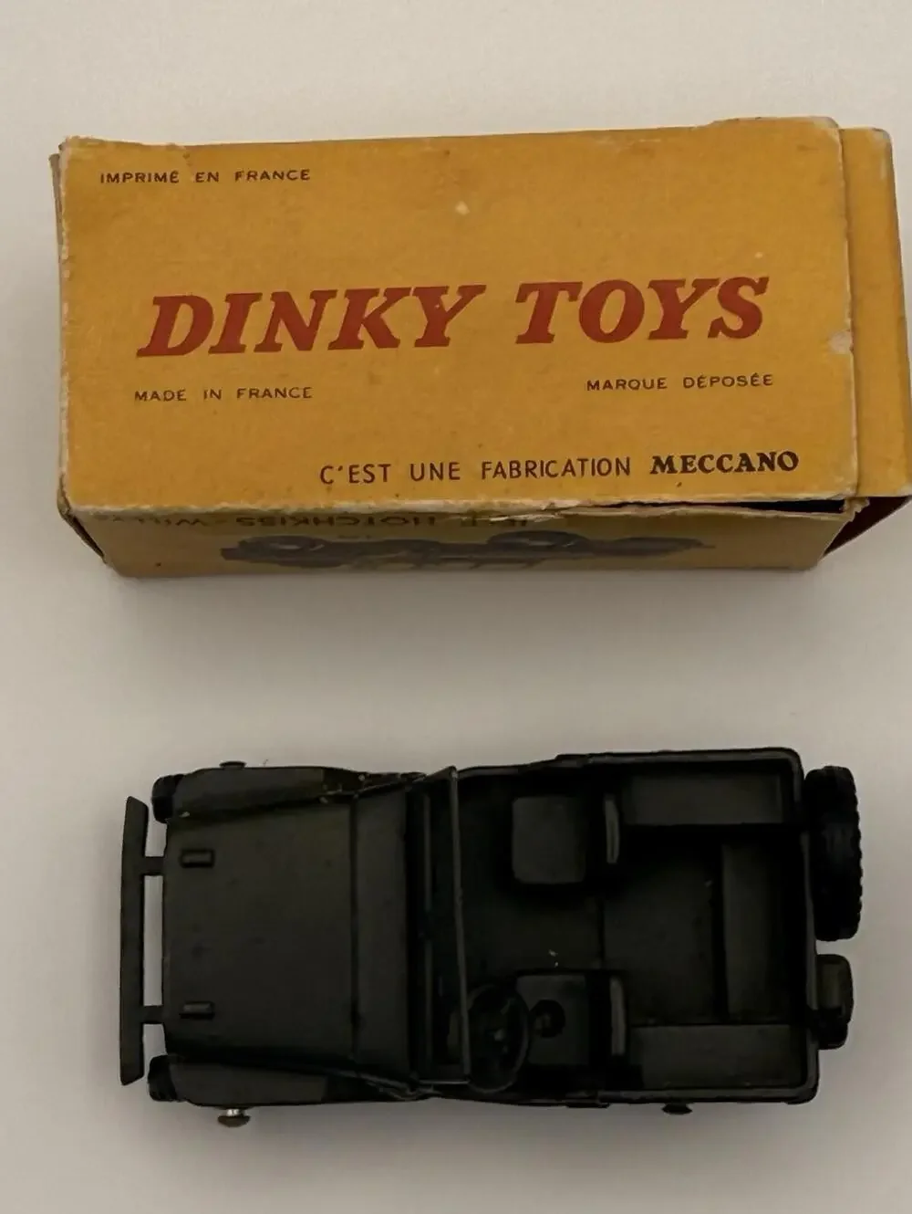 Dinky Toys 816 -‎ 80 BP Jeep Hotchkiss-Willys Military Diecast - Original Box